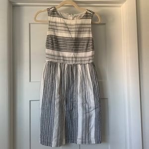 Black and white dress